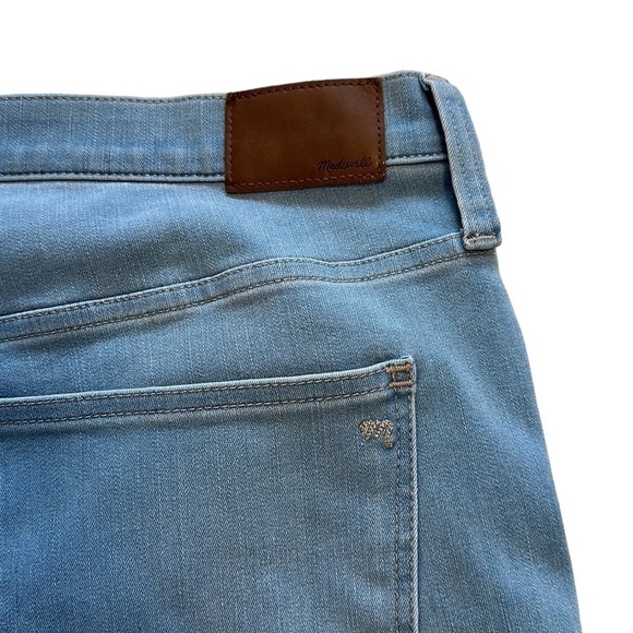 Madewell High-Rise Roadtripper Light Wash Supersoft Jeggings - Size 33 - Picture 5 of 13